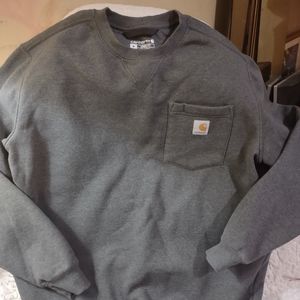 Carhartt gray sweatshirt sz M
